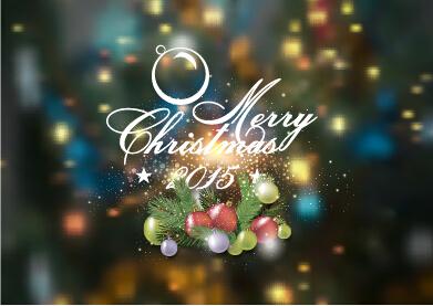 Blurred 2015 christmas background graphics vector christmas blurred background 2015   