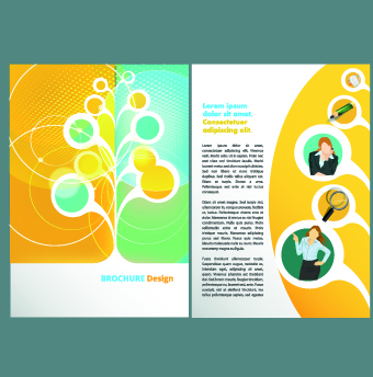 Business flyer and brochure cover design vector 27 magazine flyer business brochure   