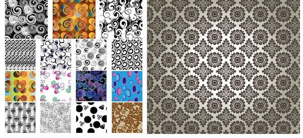 Different classical pattern seamless vector pattern different classical   