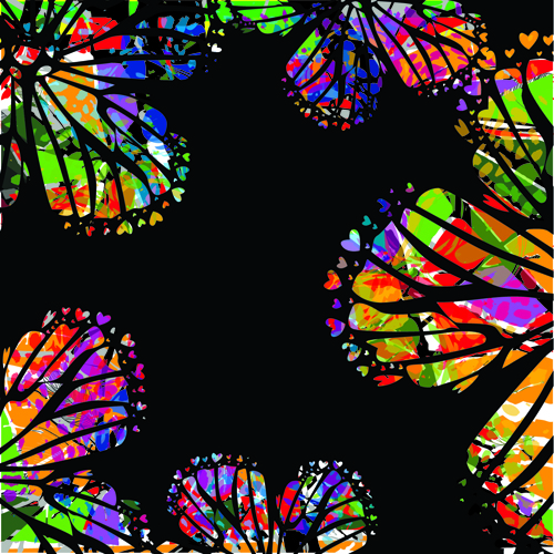 Colorful Butterflies design vector 03 colorful color butterflies   