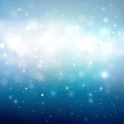 Beautiful snowflake blurs christmas background vector 07 55117 snowflake christmas blurs beautiful background   