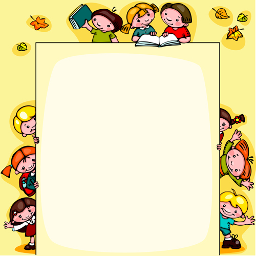 Cartoon school children cute design vector 01 school cute children cartoon   