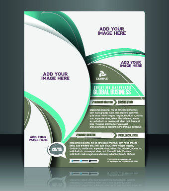 Business flyer and brochure cover design vector 29 magazine flyer cover business brochure   