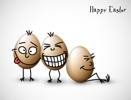 Funny Egg vector Set 03 vector egg   