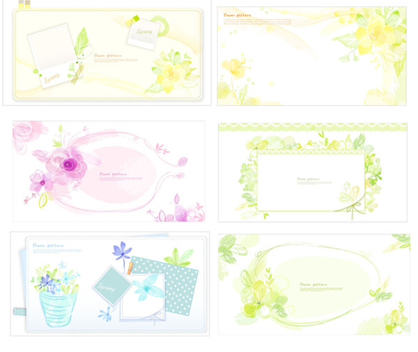 Elegant frame Floral vector 91976 pattern elegant border   