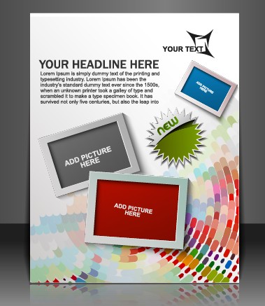 Stylish Brochure flyer design vector graphic 10 stylish flyer brochure   