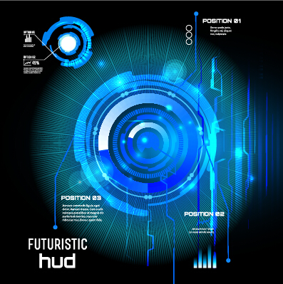 Concept futuristic tech background vector 09 tech futuristic concept background vector background   