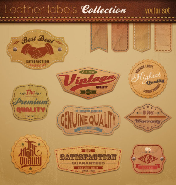 Various elements Vintage labels vector 02 vintage Various labels label elements element   
