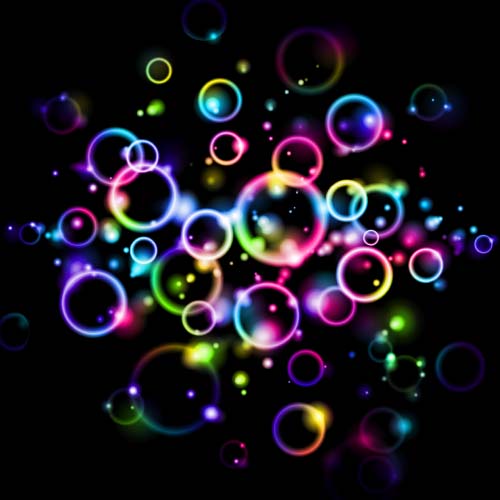 Bubble colorful art background vector colorful bubble background   