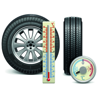 Realistic car tires illustration design vector 01 tire realistic illustration car   