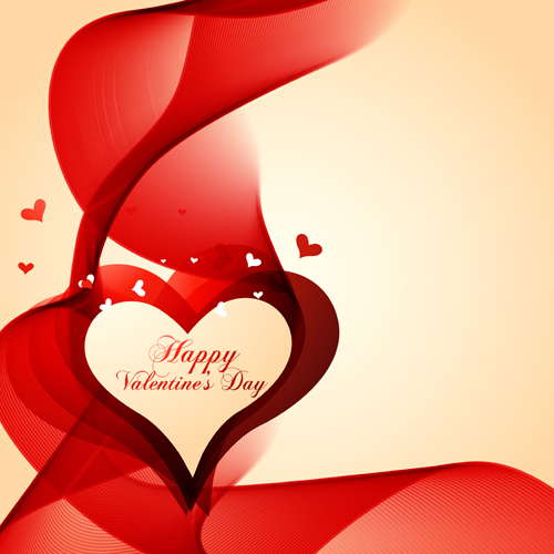 Romantic Happy Valentine day cards vector 11 Valentine day Valentine romantic happy cards card   