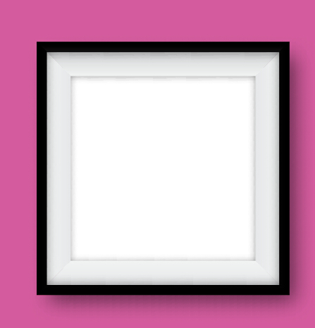 Black border photo frame vector set 03 photo frame frame border   