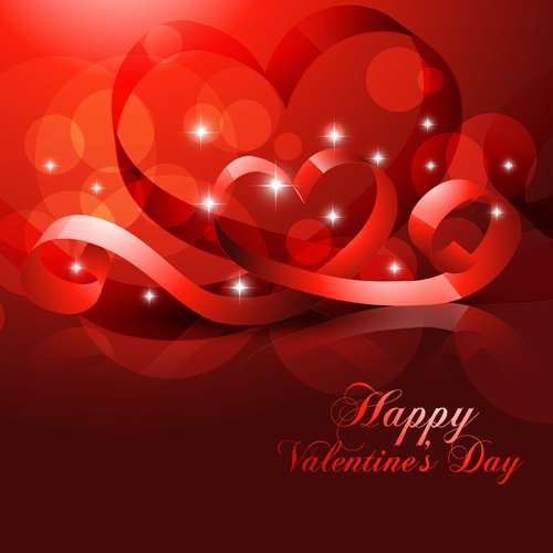 Romantic Happy Valentine day cards vector 10 Valentine day Valentine romantic happy cards card   