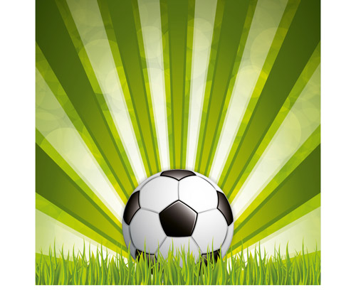 Green style soccer background vector material 01 vector material Soccer Green style background vector background   