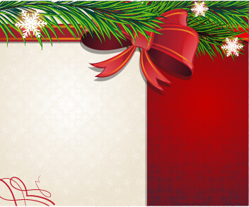 2015 christmas cards red bow vector set 04 christmas cards bow 2015   