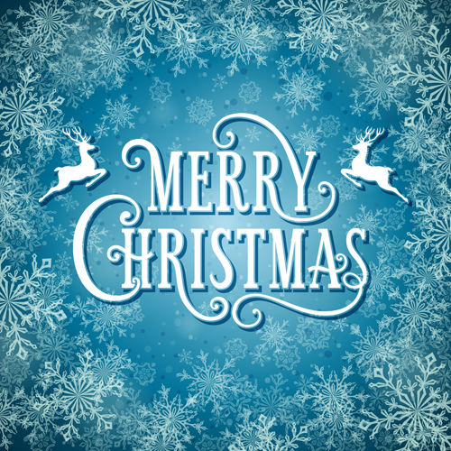 Merry christmas with snow background vectors snow merry christmas   