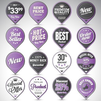 Creative sale badges design graphics 01 sale creative badge   