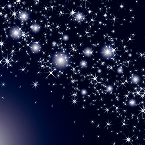 Shiny Sky with Stars design vector background 02 stars sky shiny   