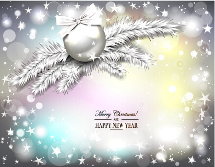 2015 New year and christmas baubles shiny background 03 shiny new year christmas baubles background 2015   