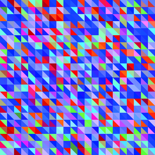 Abstract mosaic art background vector set 02 mosaic background vector background abstract   