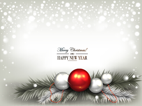 2015 New year and christmas baubles shiny background 02 shiny new year christmas baubles background 2015   