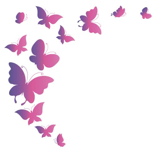 Elegant butterflies background art vectors 04 elegant butterflies   