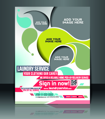 Business flyer and brochure cover design vector 16 magazine flyer cover business brochure   