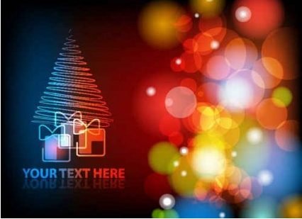 Gorgeous Christmas background art vector gorgeous christmas art   