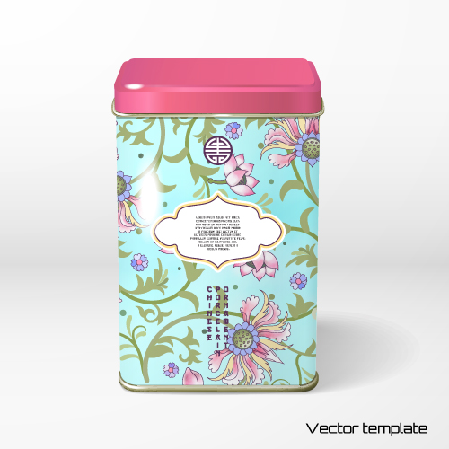 Beautiful floral pattern packaging design vector 08 pattern floral beautiful   