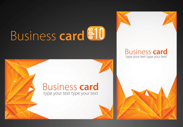 Leaves Business card vector 01 leaves card business   