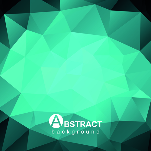 Polygon embossment effect background vector 04 polygon embossment background   