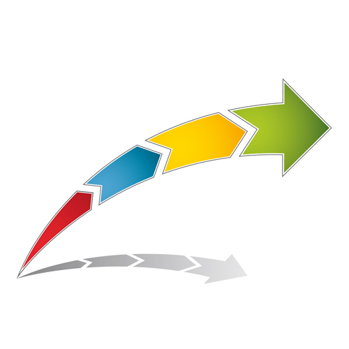 Logo of Arrows design vector 03 logo arrows arrow   