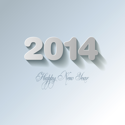 New Year 2014 Creative vector graphics 05 vector graphics vector graphic new year graphics creative 2014   