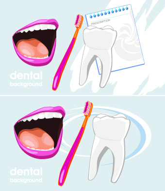 Dental backgrounds vector 04 Dental backgrounds background   