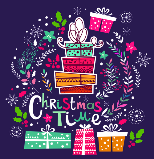 2015 Christmas cartoon decorative illustration vector 02 illustration decorative christmas cartoon 2015   