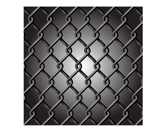 Fence made of Metal wire vector background graphic 05 wire metal made fence   