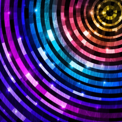 Colorful circle light background vector colorful circle background   