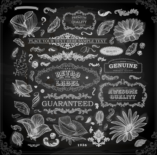 Vintage ornaments covers for labels and frame vector 04 vintage ornaments ornament frame covers cover   