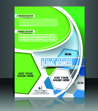 Business flyer and brochure cover design vector 18 magazine flyer cover business brochure   