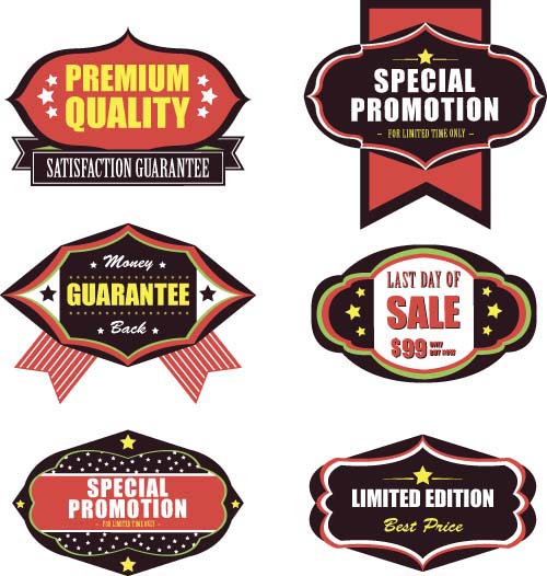 Premium quality with sale labels and badge vector 05 sale quality premium labels badge   