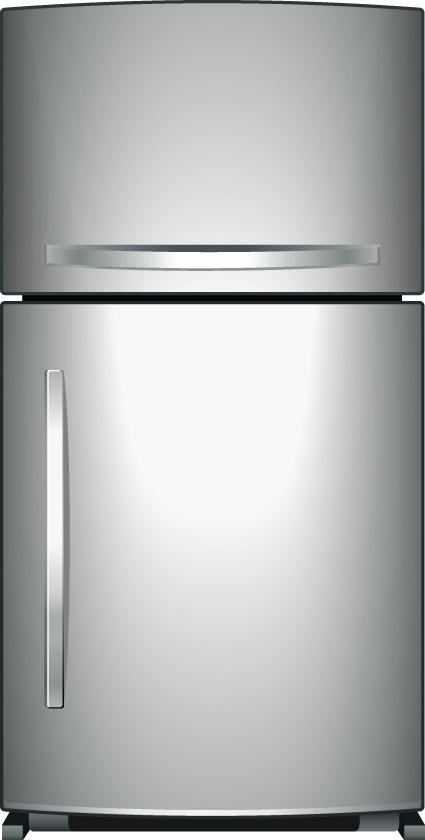 Set of Home appliances Refrigerator design vector 03 Refrigerator Home appliance appliances   