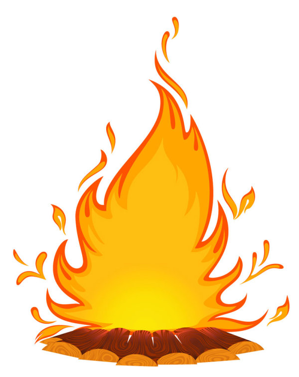 Cartoon Flame vector 01 vector flame cartoon   