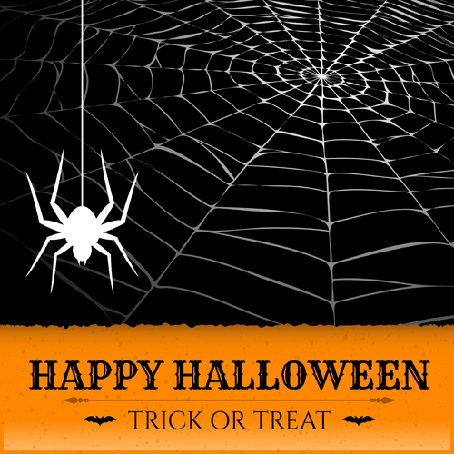Vector spider web design background graphics 01 web design spider web spider background   