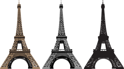 Eiffel Tower design elements vector elements element eiffel tower   