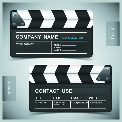 Creative Business Cards Vector background 03 creative cards business card business   