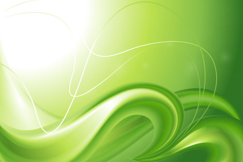 Abstract wavy green eco style background vector 22 wavy green eco background   