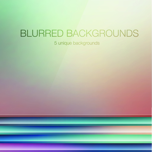 Colored blurred vector background art 04 Vector Background colored blurred background   