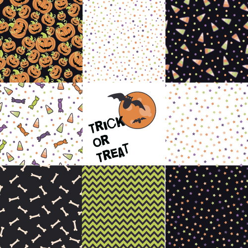 Halloween pattern vector seamless material 03 seamless pattern halloween   