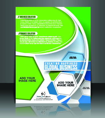 Business flyer and brochure cover design vector 04 magazine flyer cover business brochure   