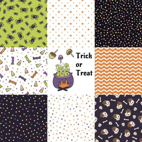 Halloween pattern vector seamless material 05 seamless pattern halloween   